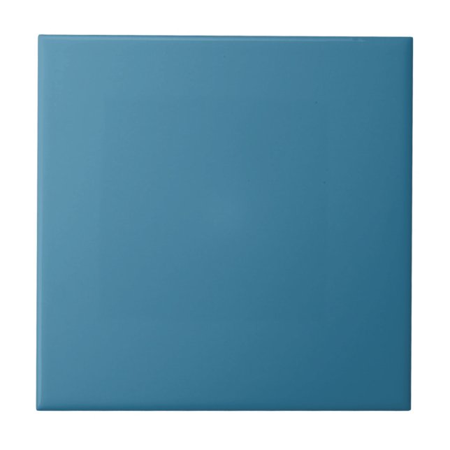 Solid Astral Blue Tile (Front)