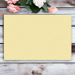 Solid Baby Yellow Tissue Paper
