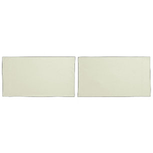 Solid Beige King Pillow Case for Modern Bedrooms