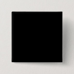 Solid Black Background Web Colour 000000 15 Cm Square Badge