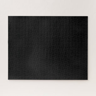 Solid Black ~  High Difficult Level Jigsaw Puzzle