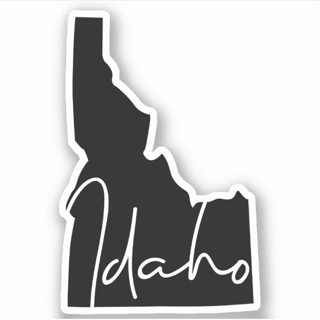 Solid Black Idaho State (Front)