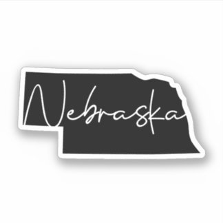 Solid Black Nebraska State