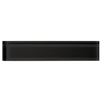 SOLID BLACK (total colour coloration, dude!) ~ Nameplate