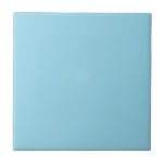 Solid Blue Ceramic Tile<br><div class="desc">This is a solid colour matching tile for my Vintage Moth Print on Blue series.  Use our custom tiles as a trivet or to upgrade your home decor. This is a fully functioning tile and is great in backsplashes.</div>