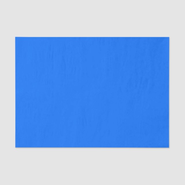 solid BLUE Tissue Paper (Front)