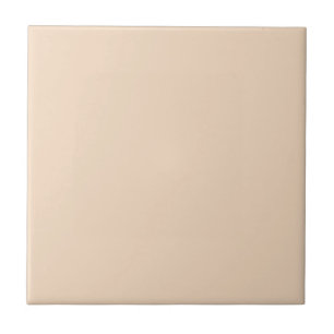 Solid Blush Peach Ceramic Tile