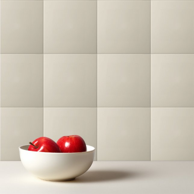 Solid bone white beige ceramic tile (Creator Uploaded)