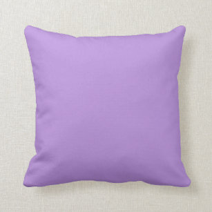 Solid bright lavender cushion