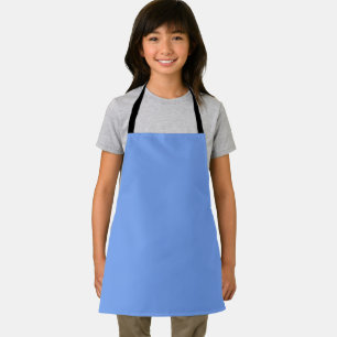 Solid Bright Sky Blue Apron