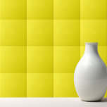 Solid bright sunny yellow ceramic tile<br><div class="desc">Solid bright sunny yellow design.</div>