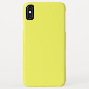 Solid bright sweet lemon yellow Case-Mate iPhone case