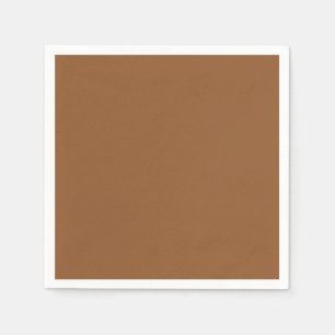 Solid brown colour napkins