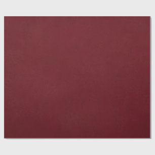 Solid Burgundy Wrapping Paper
