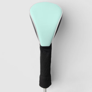 Solid cameo green mint soft turquoise golf head cover