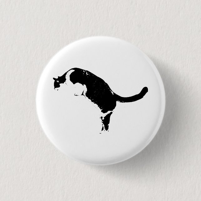 Solid Cat Pin (Front)