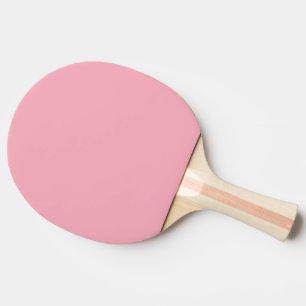 Solid cherry blossom pink ping pong paddle