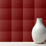 Solid cherry red ceramic tile<br><div class="desc">Solid colour cherry red design.</div>