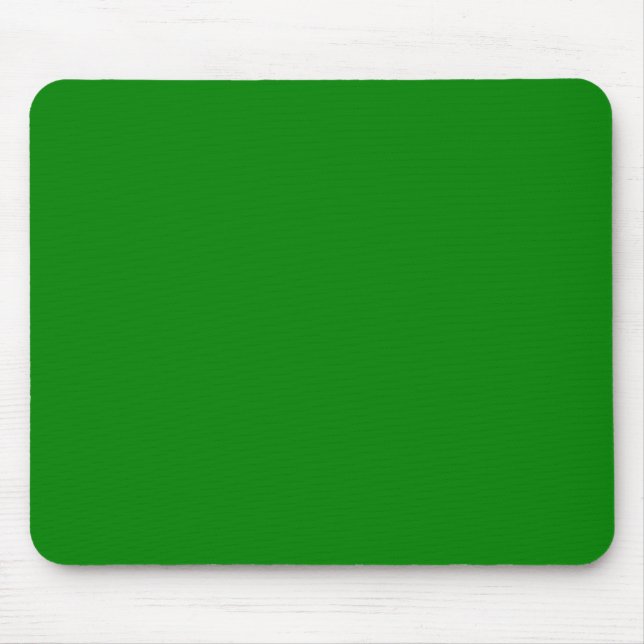 Solid Christmas Green Mouse Pad (Front)
