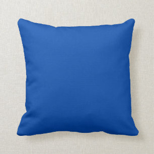 Solid Cobalt Blue Design Cushion