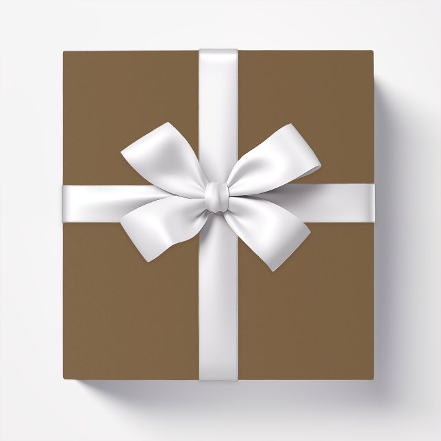 Solid coffee brown wrapping paper (Creator Uploaded)