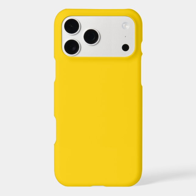 Solid color bright yellow (Back)