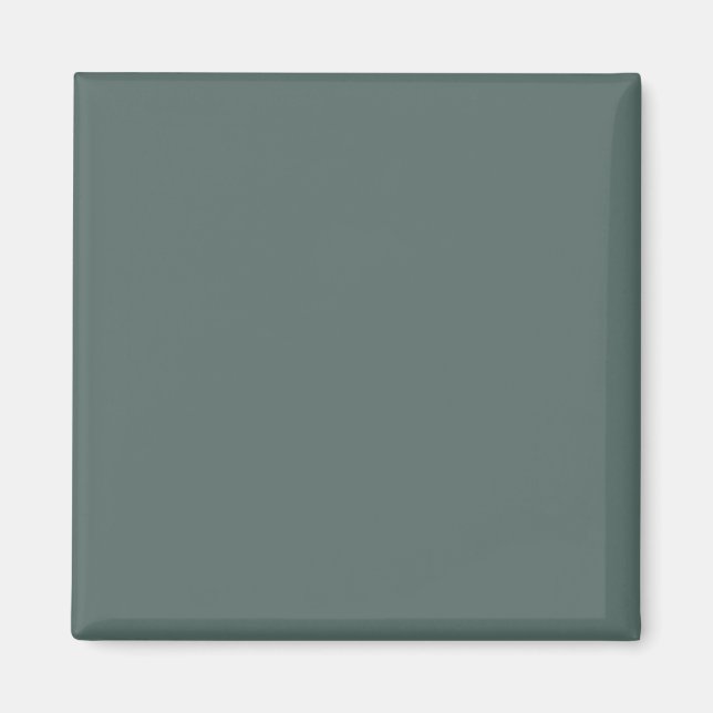Solid Color Cool Neutral Green Undertone 2026 COTY Magnet (Front)