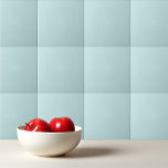 Solid color pale aqua blue ceramic tile<br><div class="desc">Solid color pale aqua blue design.</div>