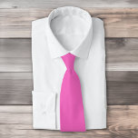 Solid color plain orchid bright pink tie<br><div class="desc">Solid color plain orchid bright pink design.</div>