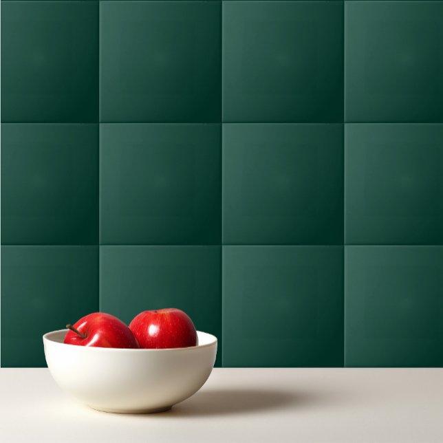 solid color spruce dark green ceramic tile (Creator Uploaded)