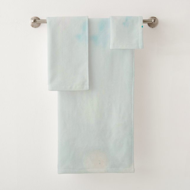 Solid Colour American Bath Towel Set (Insitu)