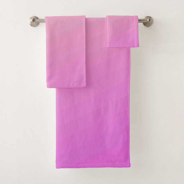 Solid Colour American Bath Towel Set (Insitu)