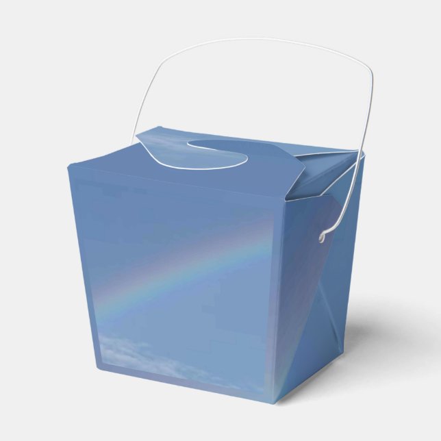 Solid Colour American Favour Box (Front Side)