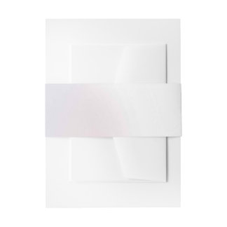 Solid Colour American Invitation Belly Band