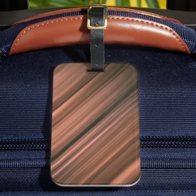 Solid Colour American Luggage Tag (Front Insitu 2)