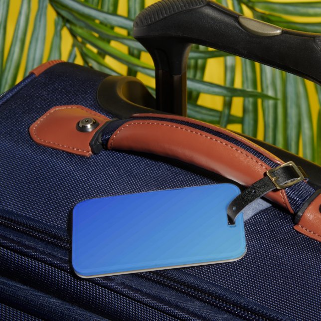 Solid Colour American Luggage Tag (Front Insitu 3)