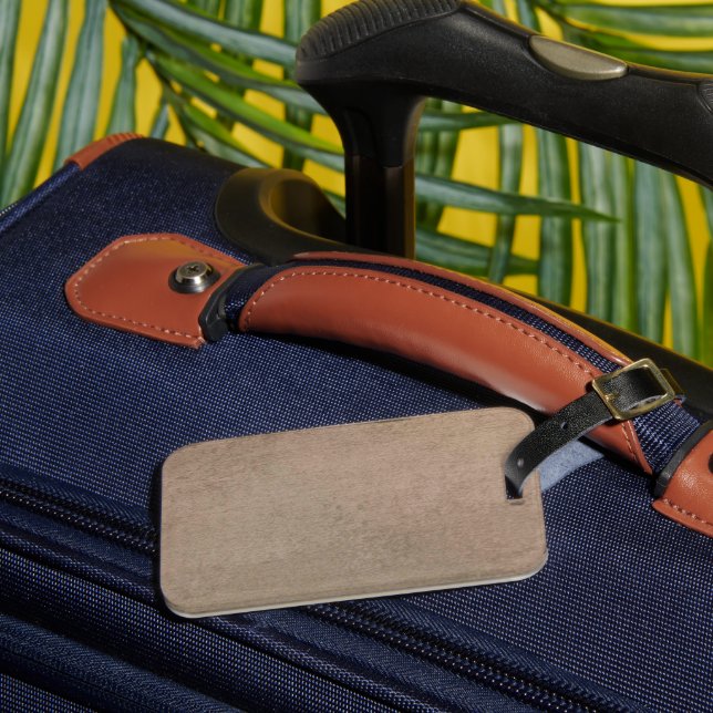 Solid Colour American Luggage Tag (Front Insitu 3)