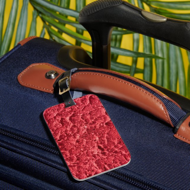 Solid Colour American Luggage Tag (Front Insitu 1)