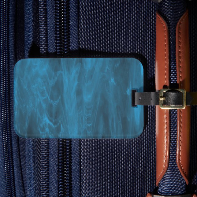Solid Colour American Luggage Tag (Front Insitu 4)