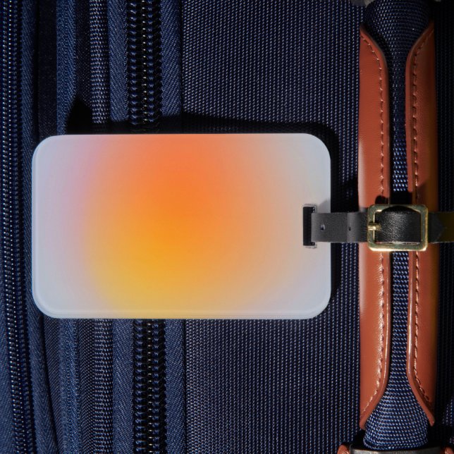 Solid Colour American Luggage Tag (Front Insitu 4)