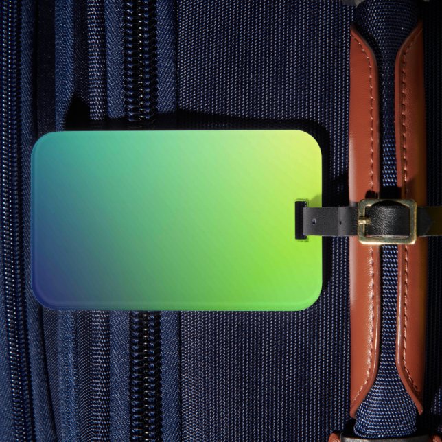 Solid Colour American Luggage Tag (Front Insitu 4)