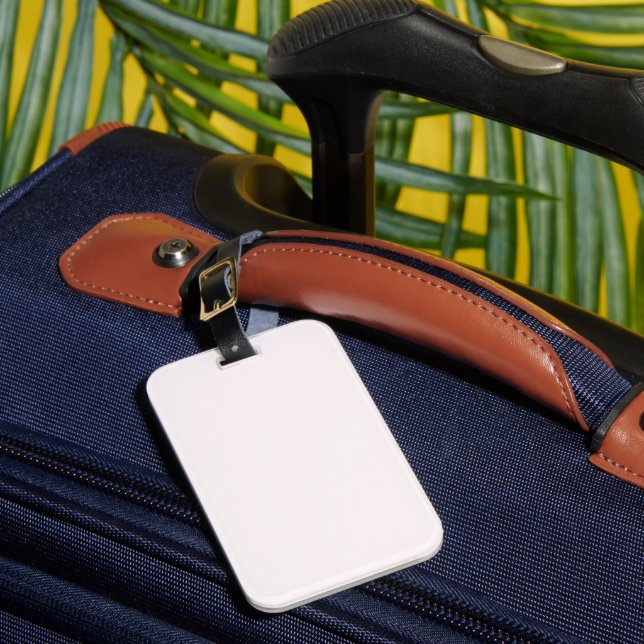 Solid Colour American Luggage Tag (Front Insitu 1)