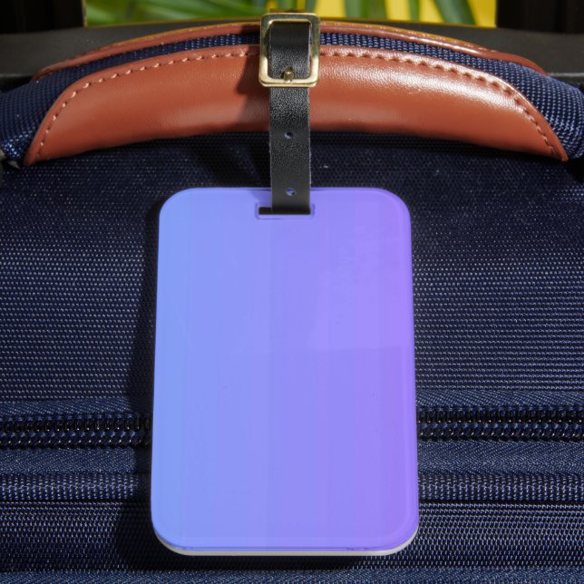 Solid Colour American Luggage Tag (Front Insitu 2)