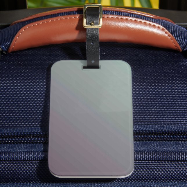 Solid Colour American Luggage Tag (Front Insitu 2)