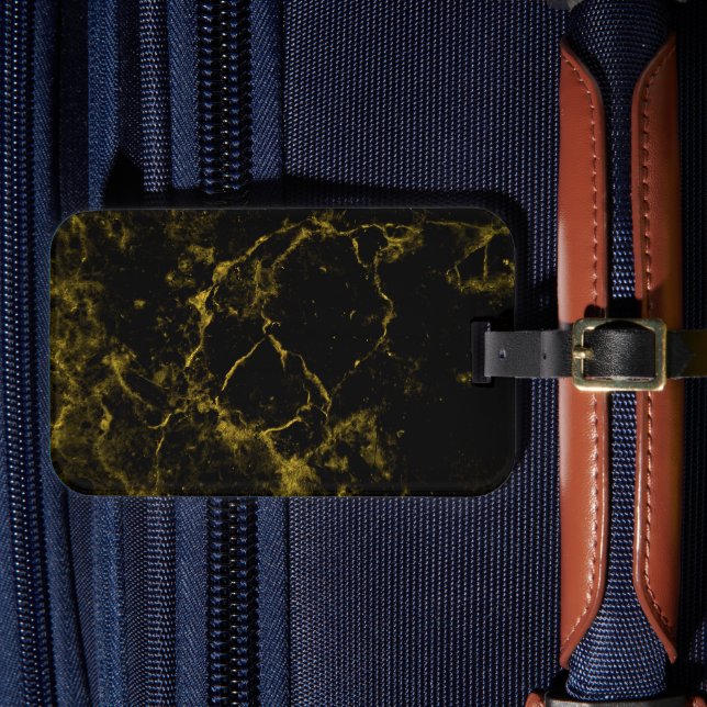 Solid Colour American Luggage Tag (Front Insitu 4)