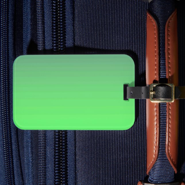 Solid Colour American Luggage Tag (Front Insitu 4)
