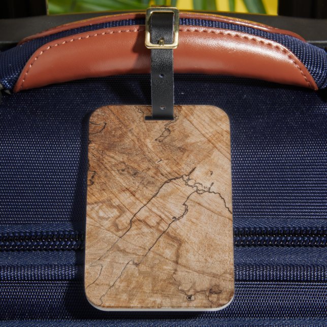 Solid Colour American Luggage Tag (Front Insitu 2)
