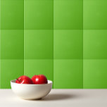 Solid colour apple green ceramic tile<br><div class="desc">Bright apple green solid colour.</div>