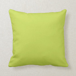 Solid colour avocado light green cushion