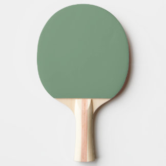 Solid colour basil smoke green ping pong paddle